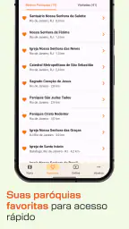 Horários de Missa screenshot