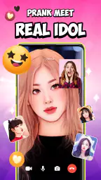 Idol Prank Call & Chat Prank screenshot