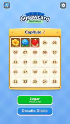 Jigsawcard Solitaire Puzzle screenshot