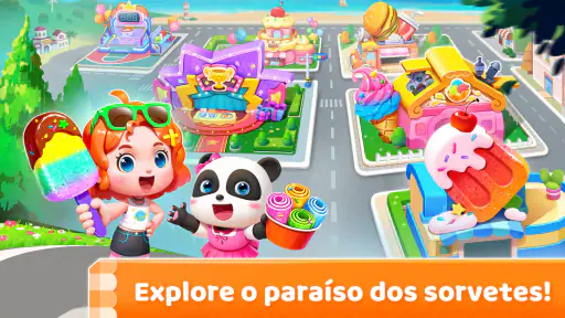 Jogo de Sorvete do Panda screenshot