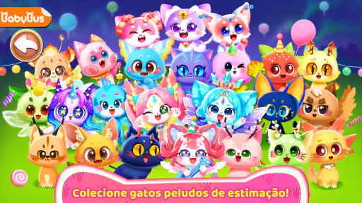 Jogo do Gato do Pequeno Panda screenshot
