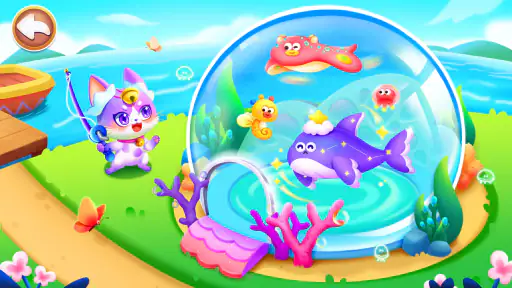 Jogo do Gato do Pequeno Panda screenshot