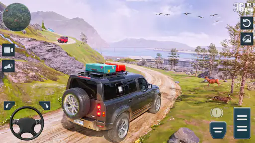 Jogo real de jipe ​​​​offroad screenshot
