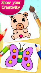 Jogos de desenhar e colorir screenshot