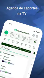 Jogos de hoje na TV screenshot