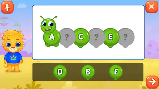 Jogos infantis: 3-7 anos screenshot