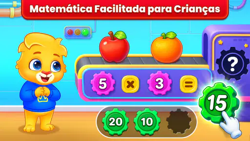 Jogos matemática multiplicação screenshot