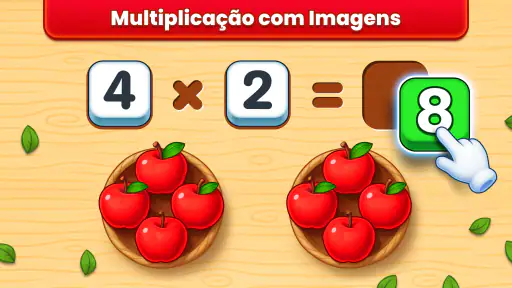 Jogos matemática multiplicação screenshot