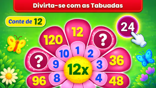 Jogos matemática multiplicação screenshot