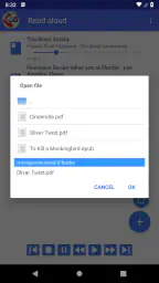 Leia para mim - leitor em voz screenshot