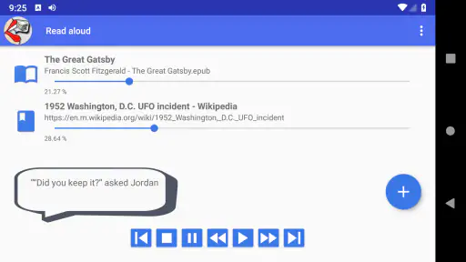 Leia para mim - leitor em voz screenshot