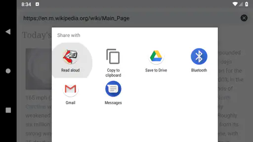 Leia para mim - leitor em voz screenshot