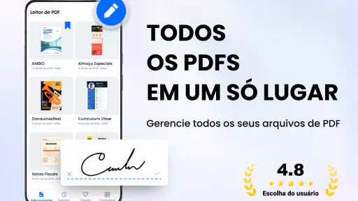Leitor de PDF & Visualizador screenshot