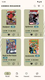 Leitor de quadrinhos (cbz/cbr) screenshot