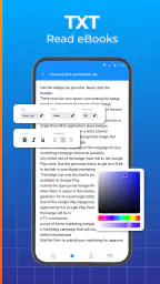 Leitor e Editor de Documentos screenshot