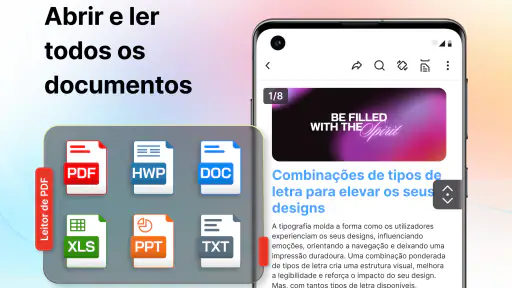 Leitor E Editor De PDF screenshot
