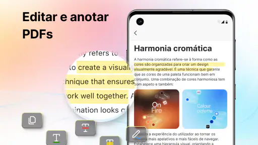 Leitor E Editor De PDF screenshot
