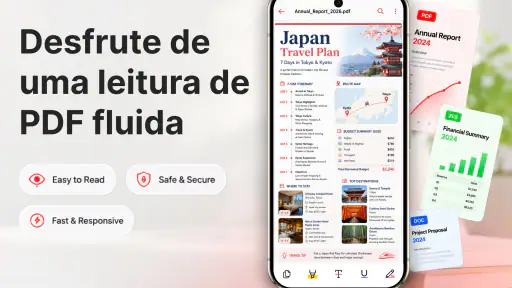 Leitor PDF: Editar e escanear screenshot