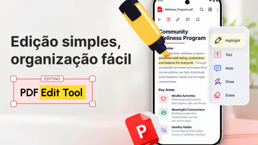 Leitor PDF: Editar e escanear screenshot