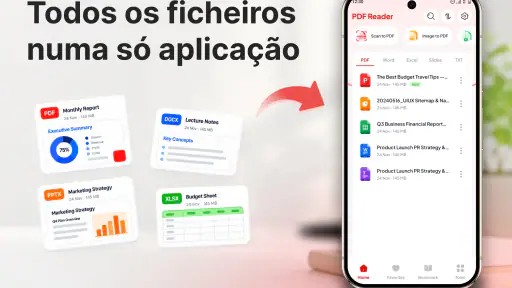 Leitor PDF: Editar e escanear screenshot