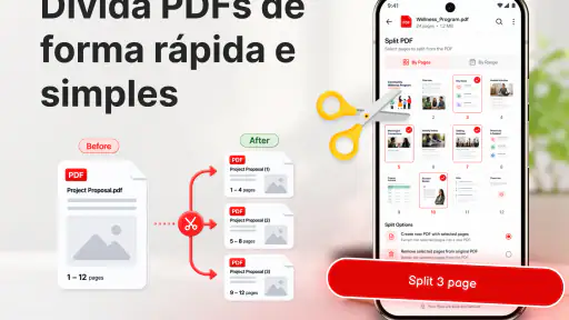 Leitor PDF: Editar e escanear screenshot