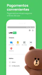 LINE: Chamadas & Mensagens screenshot