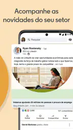 LinkedIn: Perfil Profissional screenshot