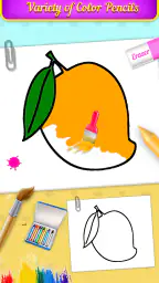 Livro de colorir frutas screenshot