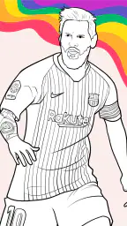 Livro para Colorir de Futebol screenshot