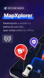 MapXplorer: Navegação, Radar screenshot