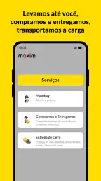 maxim — viagens & entregas screenshot