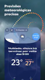 Meteum: previsão do tempo screenshot