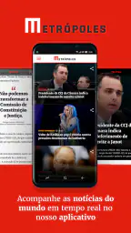 Metrópoles screenshot