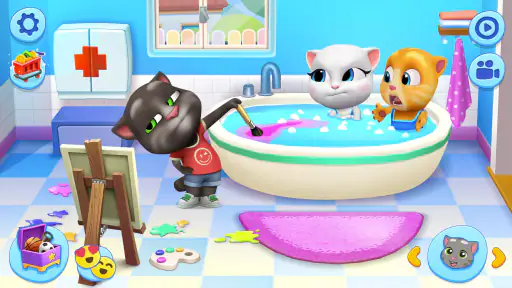 Meu Talking Tom: Amigos screenshot