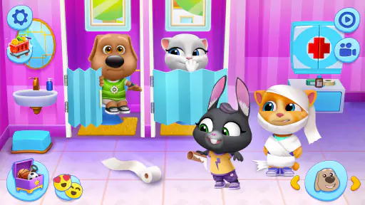 Meu Talking Tom: Amigos screenshot
