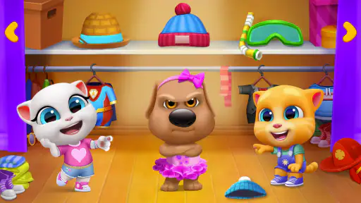 Meu Talking Tom: Amigos screenshot
