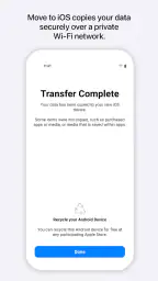 Migrar para iOS screenshot