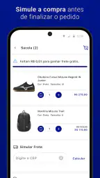 Mizuno App: Tênis e muito mais screenshot