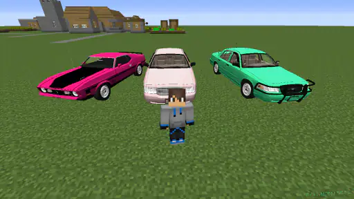 Mod de carros para Minecraft screenshot