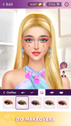Modelo Moda: Maquiagem, Roupa screenshot