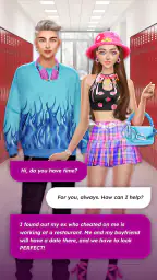 Modelo Moda: Maquiagem, Roupa screenshot