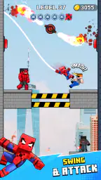 Mr Spider Hero Shooting Puzzle screenshot