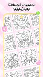 My Cute Friends: Livro Colorir screenshot