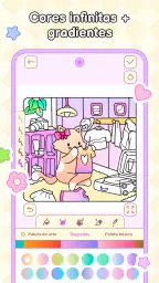 My Cute Friends: Livro Colorir screenshot