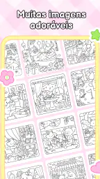 My Cute Friends: Livro Colorir screenshot