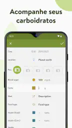 mySugr — Controle a diabetes! screenshot
