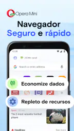 Navegador da Web Opera Mini screenshot