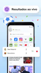Navegador da Web Opera Mini screenshot