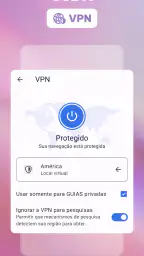 Navegador privado Opera com IA screenshot