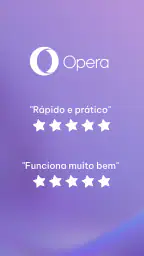 Navegador privado Opera com IA screenshot